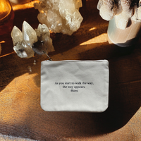 Loving Kindness Pouch Collection - Rumi (Beige)