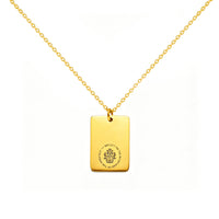 "All Is Well" Necklace - 18k gold plated